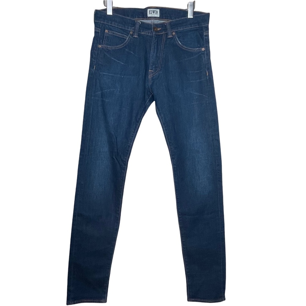 Edwin Men's Slim Tapered Low Crotch Jeans ED-85 Size 30 X 32 Medium Wash